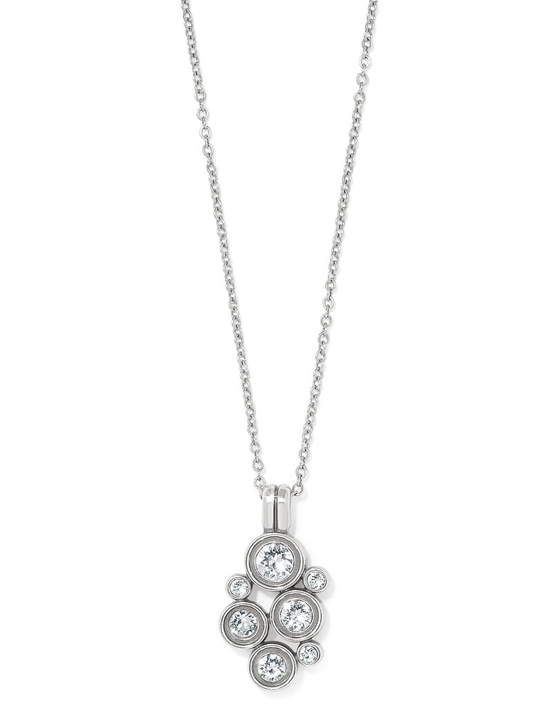 Constella Cluster Necklace in Crystal