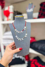 J.HOFFMAN'S Spirit Necklace Gold Bead - Wreck 'Em