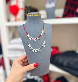 J.HOFFMAN'S Spirit Necklace Gold Bead - Wreck 'Em