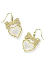 KENDRA SCOTT Haisley Heart Drop Earring