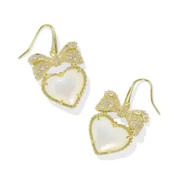 KENDRA SCOTT Haisley Heart Drop Earring