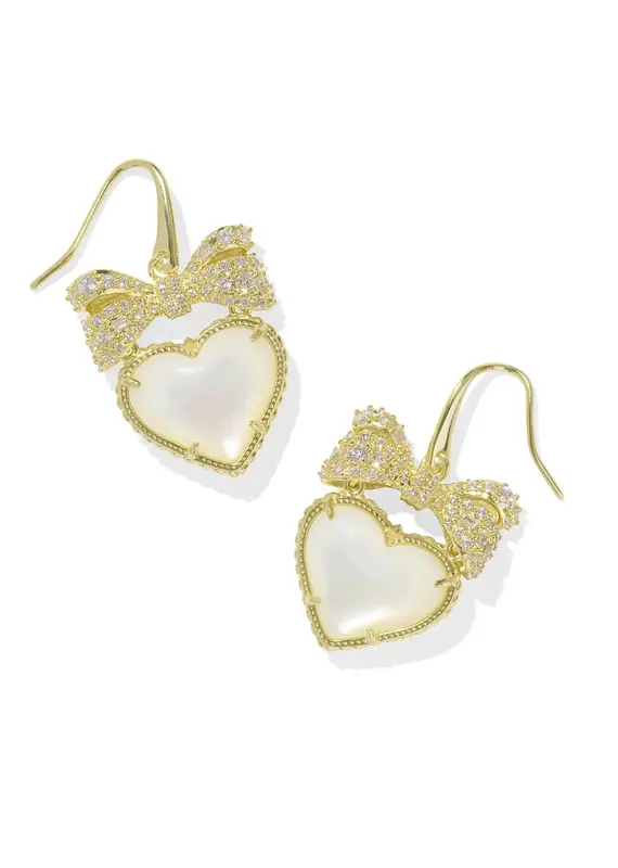 KENDRA SCOTT Haisley Heart Drop Earring