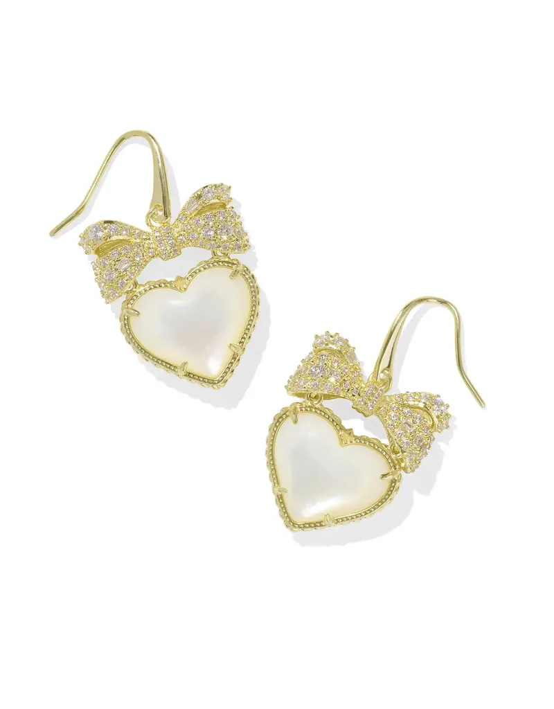 KENDRA SCOTT Haisley Heart Drop Earring