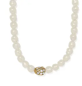 Trust Your Journey Pearl Necklace