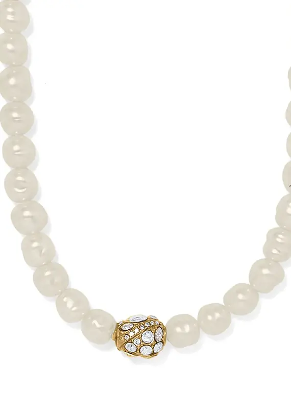 Trust Your Journey Pearl Necklace