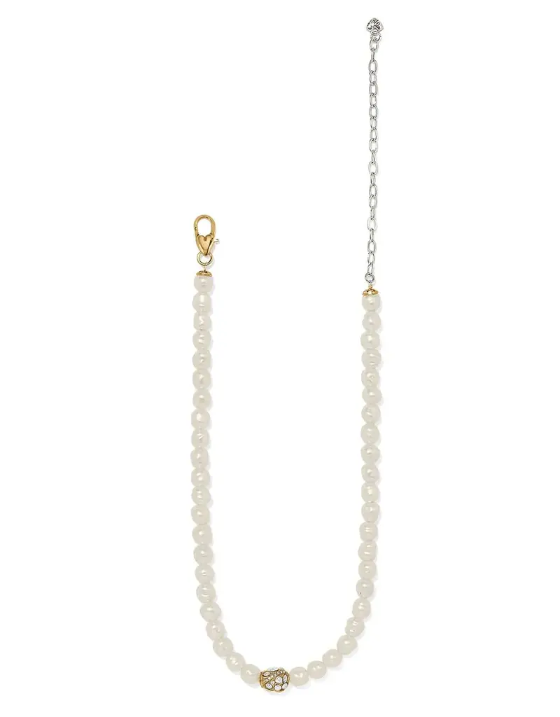 Trust Your Journey Pearl Necklace