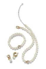 Trust Your Journey Pearl Necklace