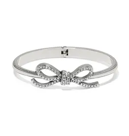 Illumina Bow Hinged Bangle