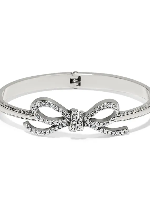 Illumina Bow Hinged Bangle