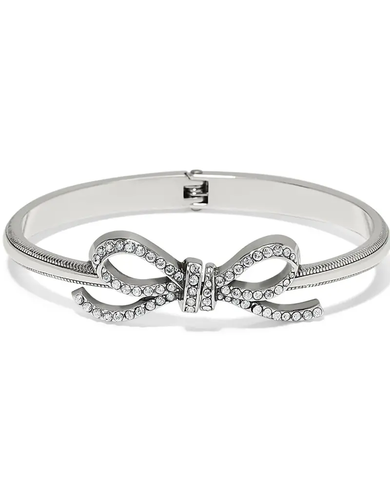 Illumina Bow Hinged Bangle