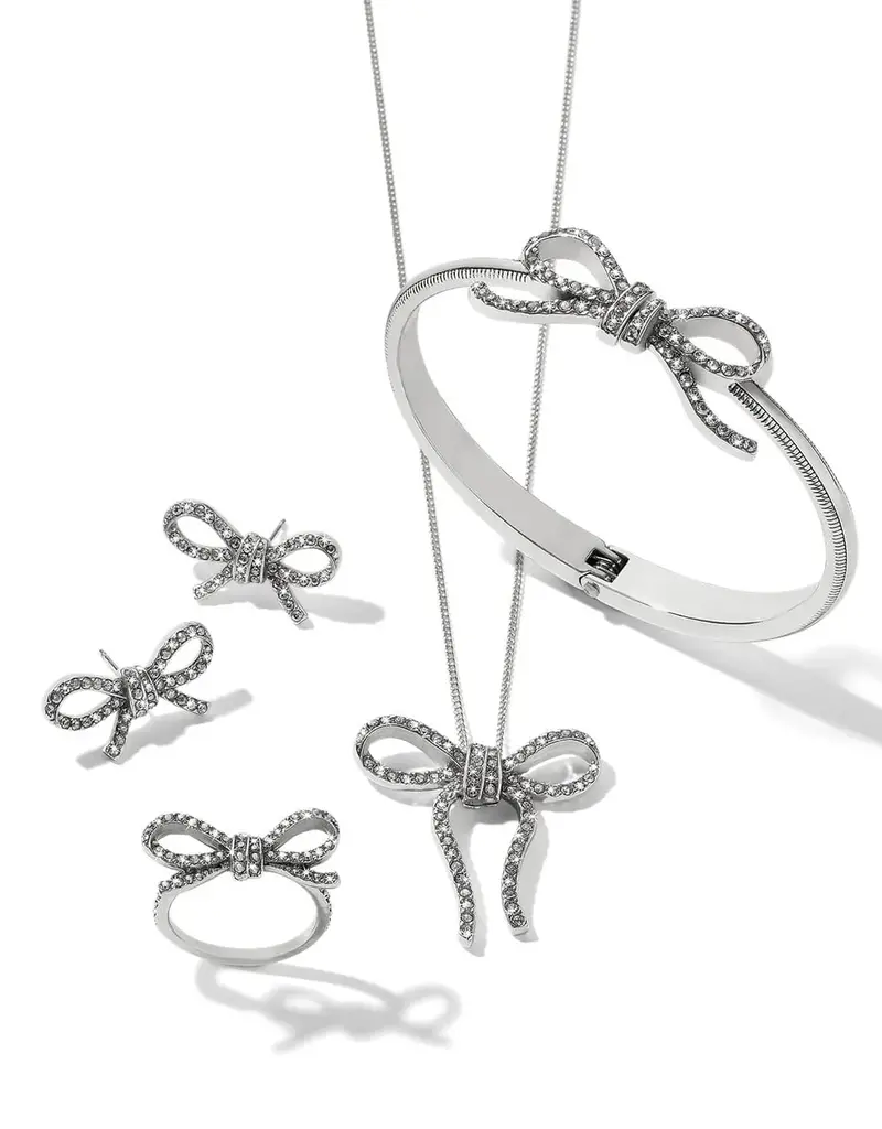 Illumina Bow Hinged Bangle