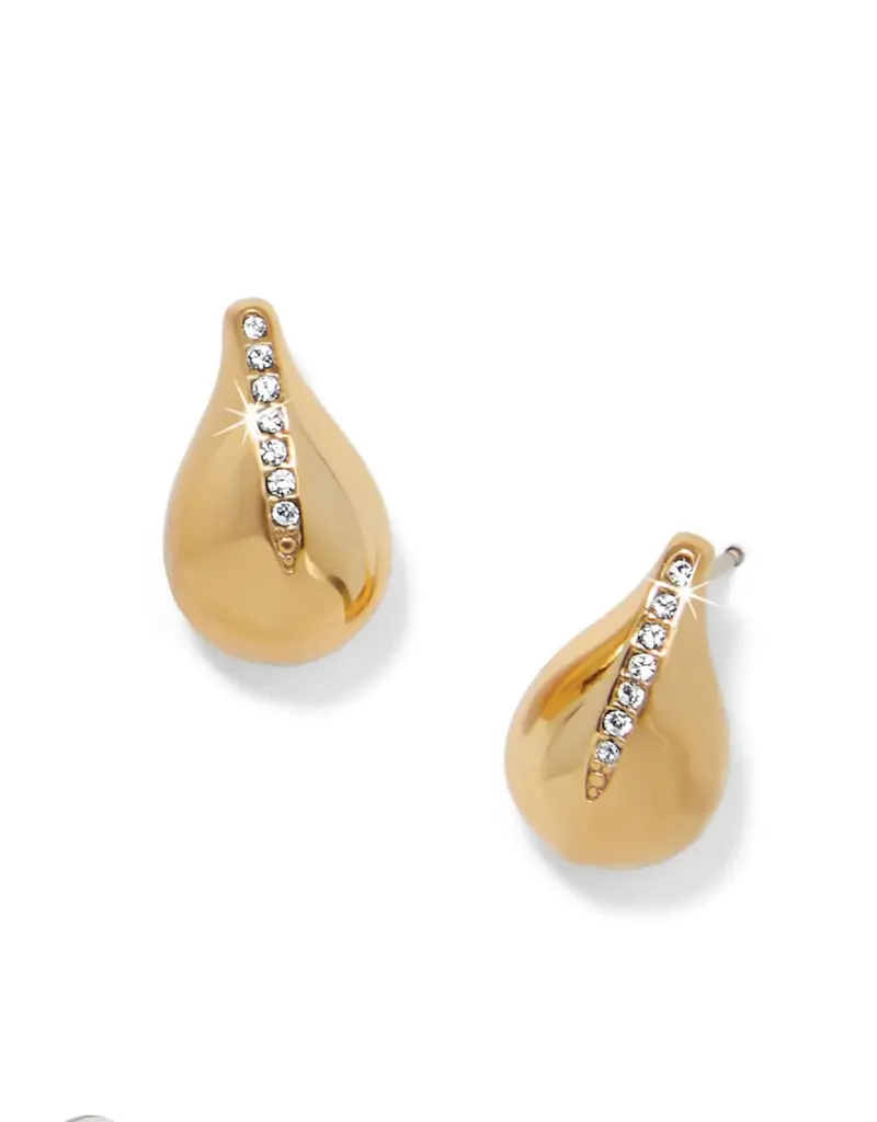 Nile Petite Post Earring in Gold