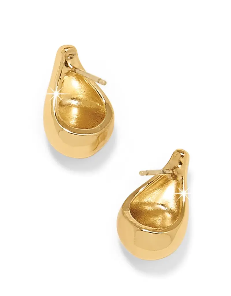 Nile Petite Post Earring in Gold