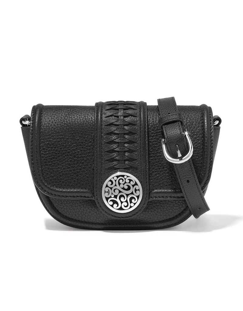 Emmie Flap Bag in Black