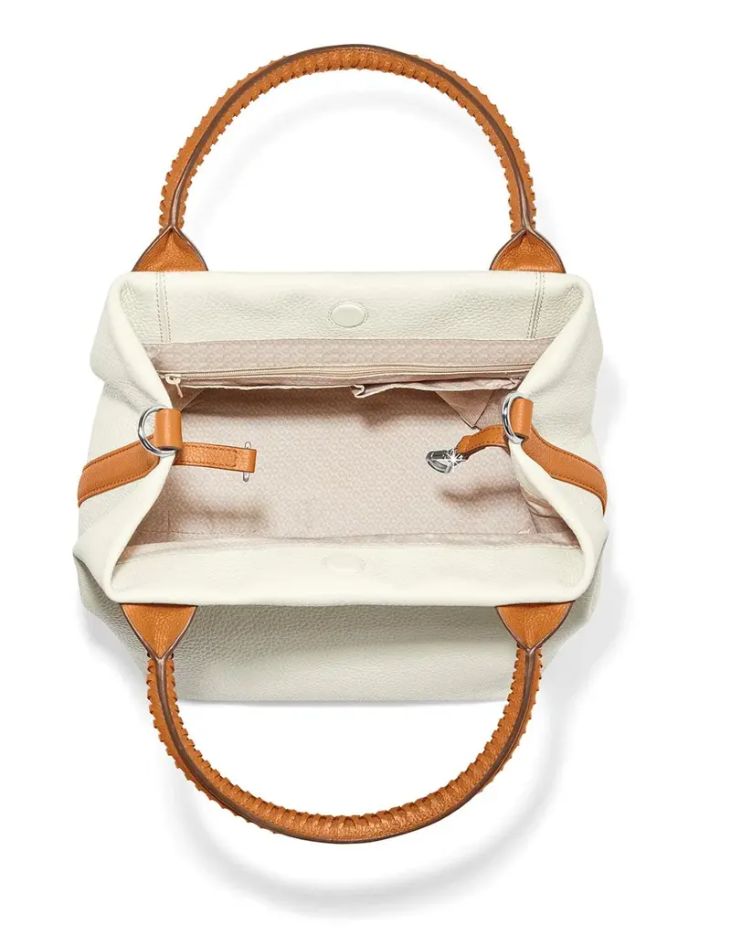 Paulina Large Tote in White