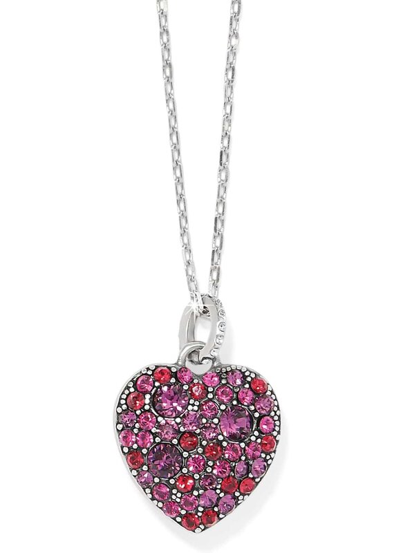 Sweet Love Necklace-in Ruby