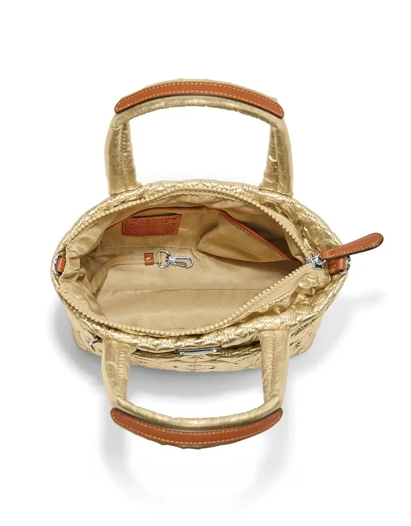 Kamille Cross Body in Gold Metallic