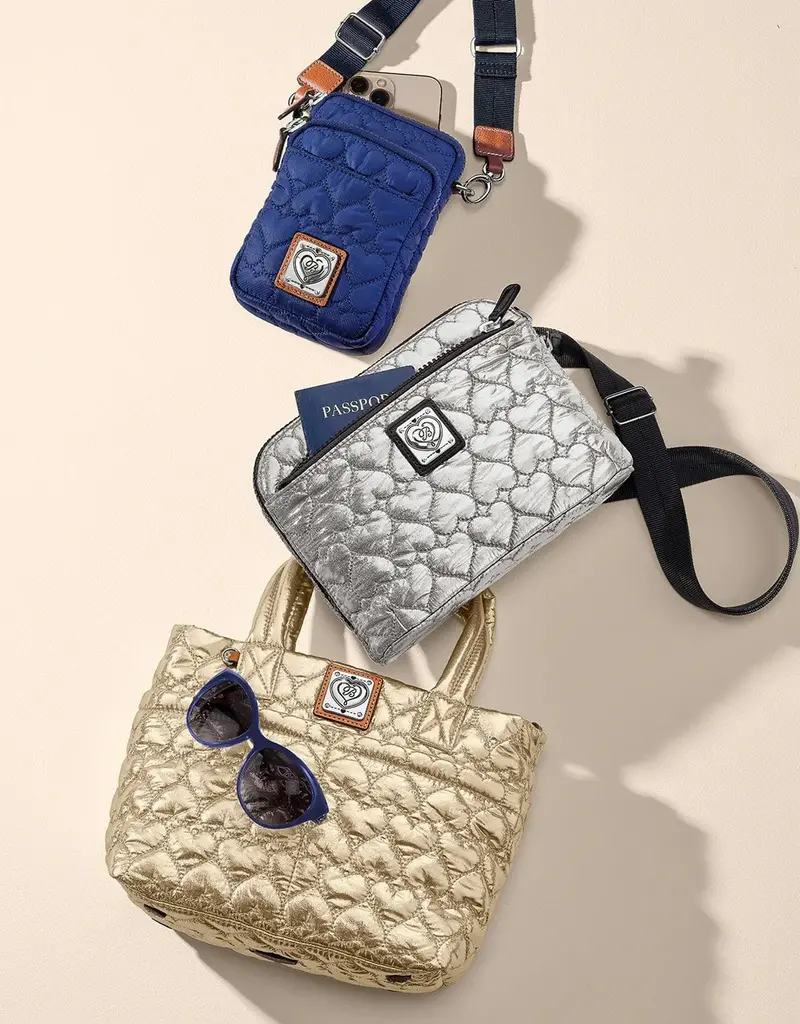 Kamille Cross Body in Gold Metallic