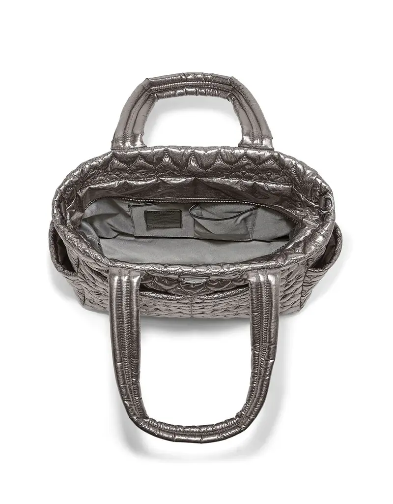 Kameron Utility Tote in Pewter Metallic