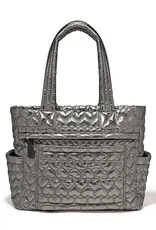 Kameron Utility Tote in Pewter Metallic