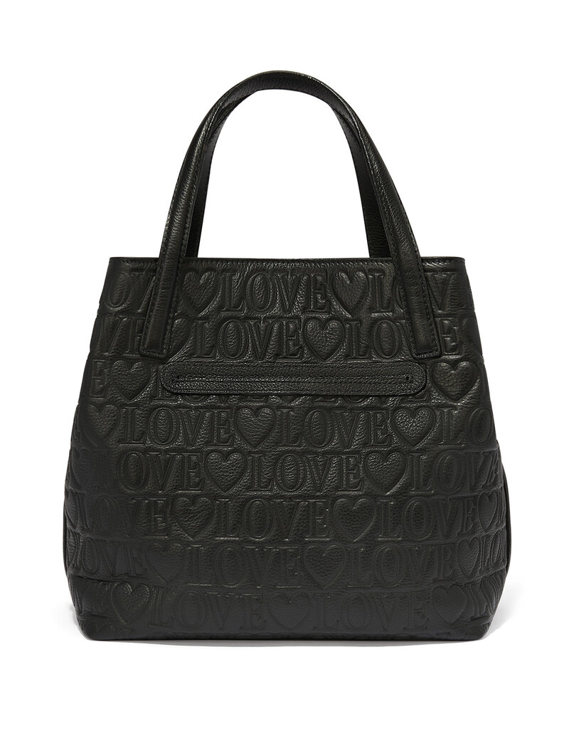 Madly in Love Large Tote in Black
