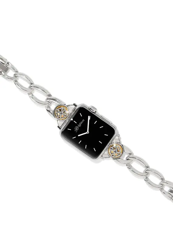 Interlok Noir Two Tone Watch Band