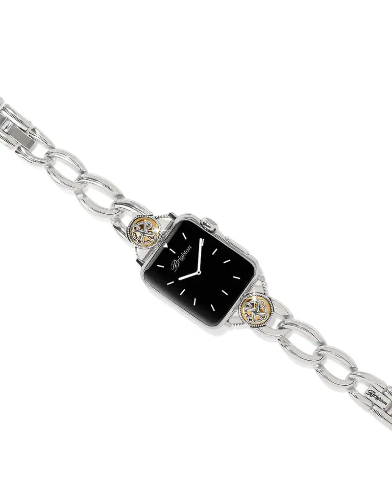 Interlok Noir Two Tone Watch Band