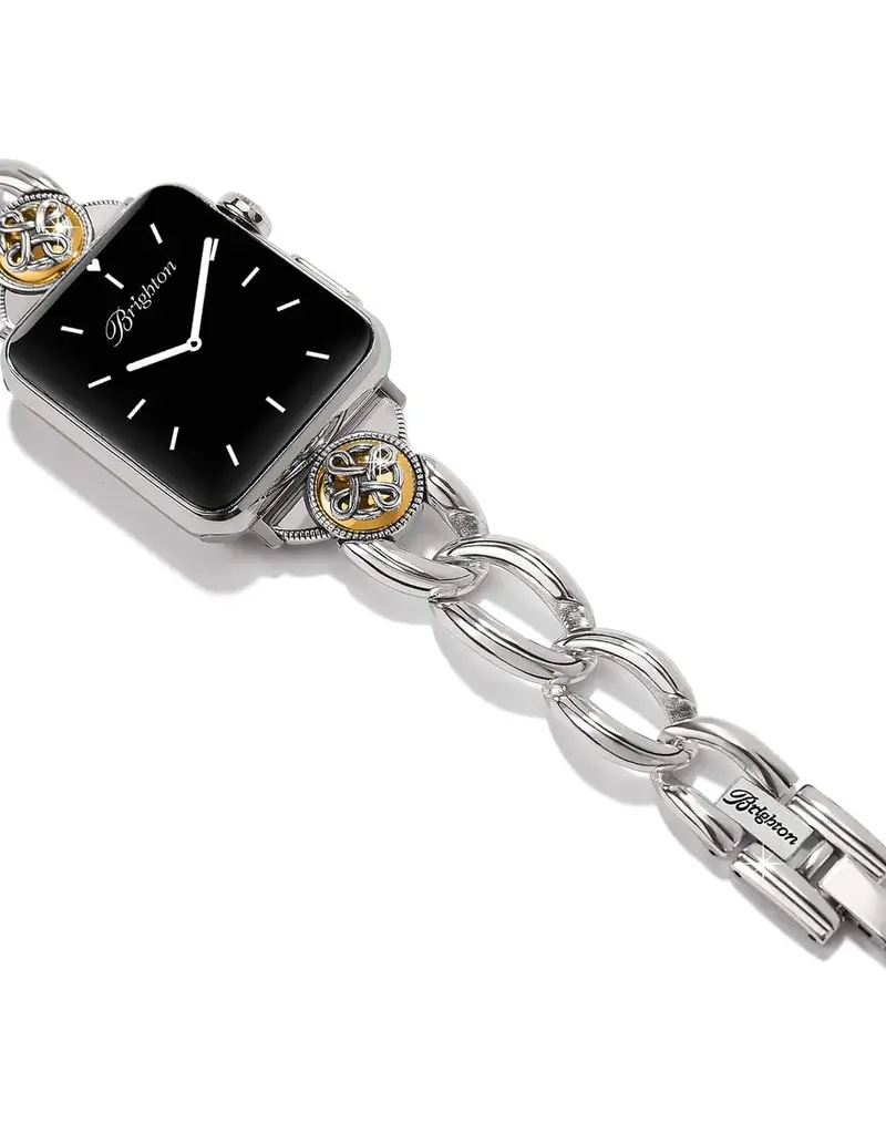 Interlok Noir Two Tone Watch Band