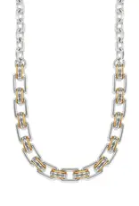 Mosaic Two Tone Links Necklace