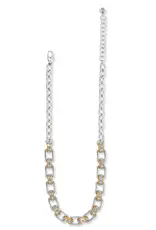 Mosaic Two Tone Links Necklace