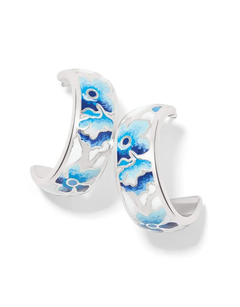 Kyoto In Bloom Hoop in Blue