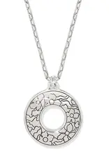 Kyoto In Bloom Ring Necklace in Blue