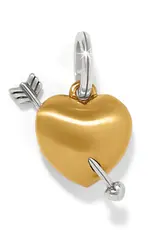 One Heart Gold Arrow Charm