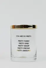 J.HOFFMAN'S You Are So Pretty Match Set Rocks Glass Duo