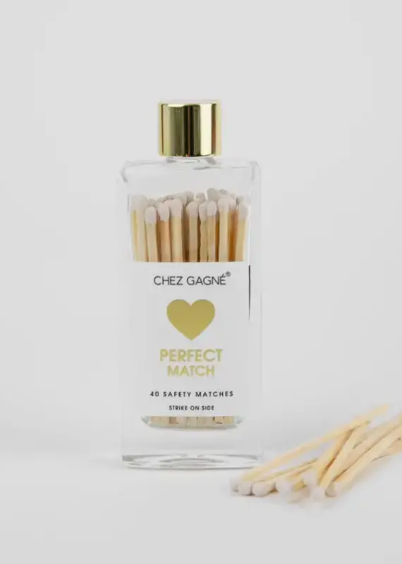 J.HOFFMAN'S Glass Bottle Matches-Perfect Match