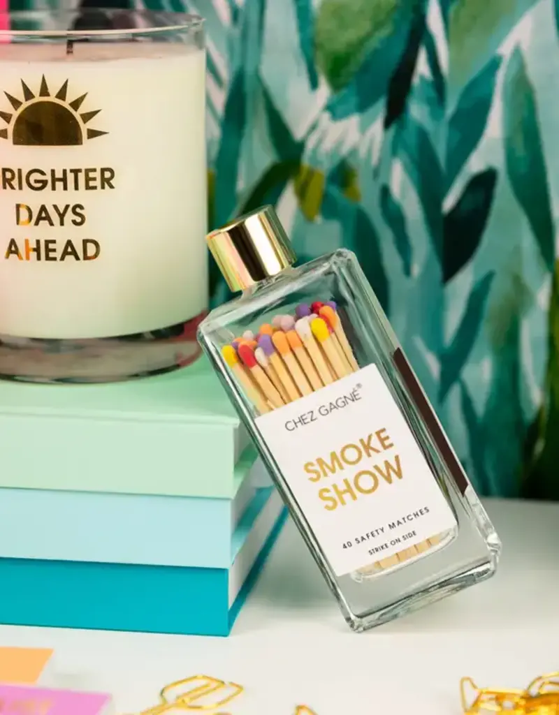 J.HOFFMAN'S Glass Bottle Matches - Smokeshow