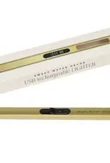 J.HOFFMAN'S Rechargeable Electric Lighter- Gold