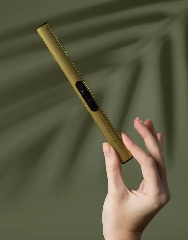 J.HOFFMAN'S Rechargeable Electric Lighter- Gold