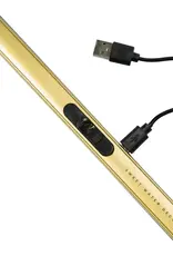 J.HOFFMAN'S Rechargeable Electric Lighter- Gold