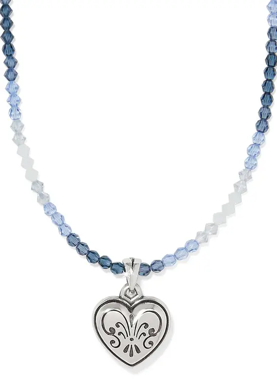 One Heart Ombré Necklace