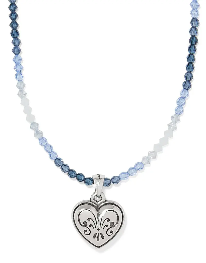 One Heart Ombré Necklace