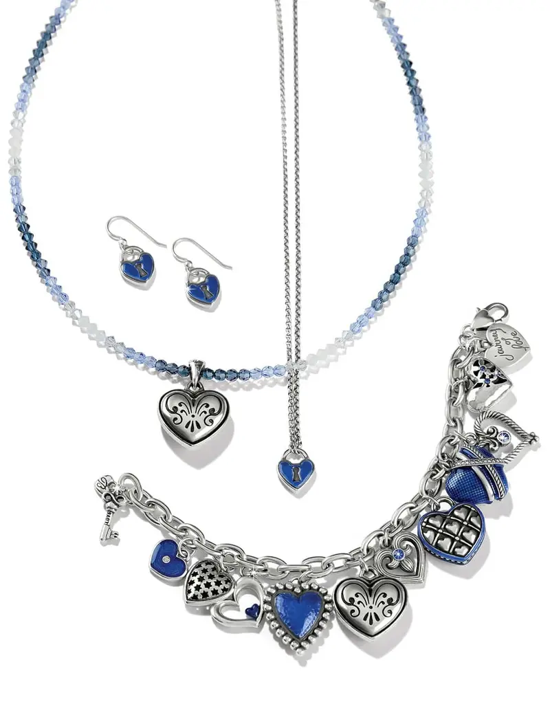 One Heart Ombré Necklace