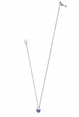 One Heart. Padlock Reversible Necklace