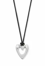 Cascade Open Heart Petite Necklace