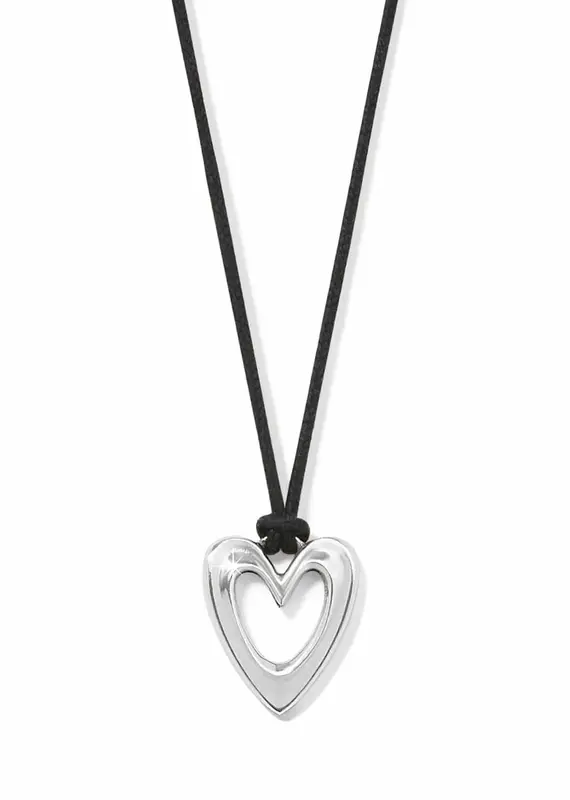 Cascade Open Heart Petite Necklace