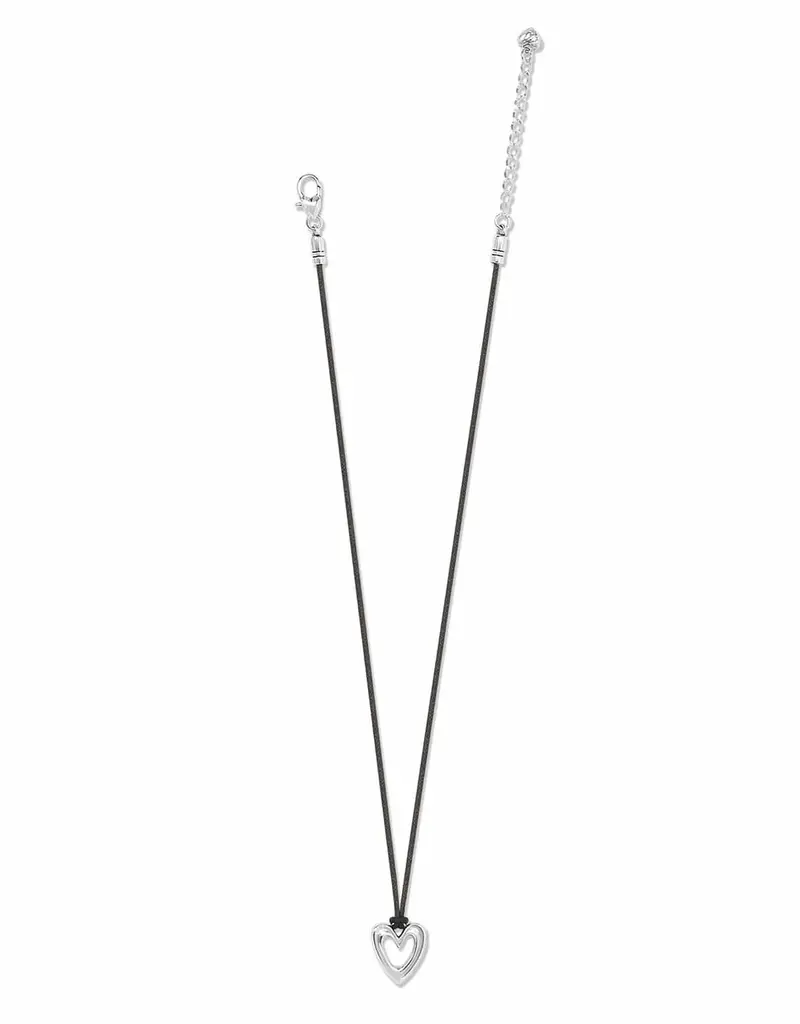 Cascade Open Heart Petite Necklace