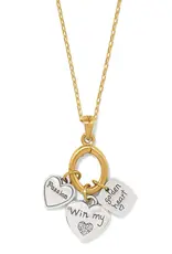 One Heart Color Short Necklace