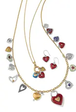 One Heart Color Short Necklace