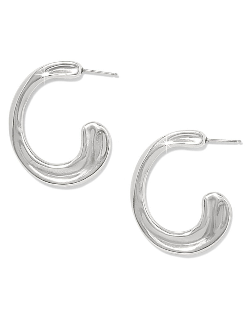 Cascade Hoop in Silver