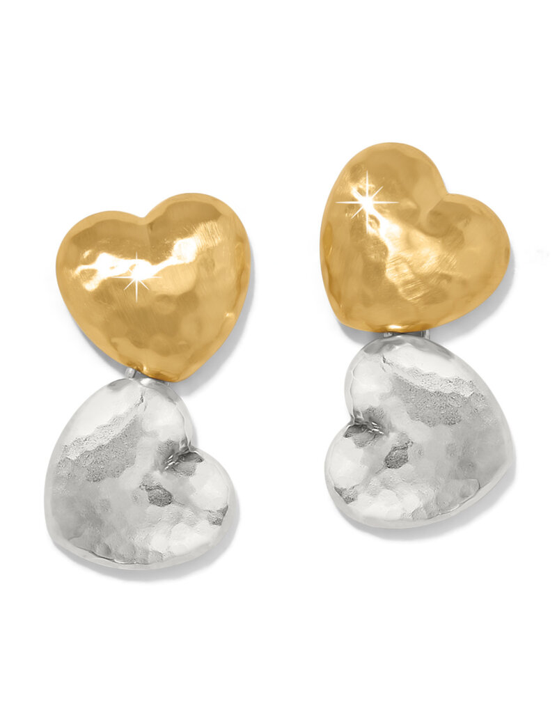 Trianon Heart Two Tone Post